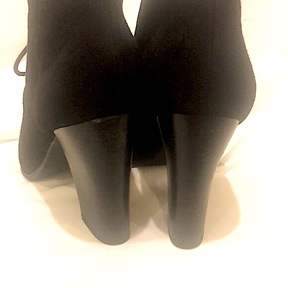Franco Sarto Black Suede Boots - Picture 2 of 8